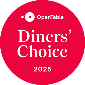 Opentable Diners' Choice 2025 | Cuvee 30A